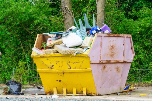 Professional waste clearance team in South London